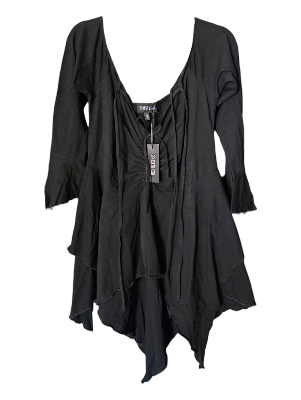 BNIP Plus Size Current Mood F Is For Faries Handkerchief Dress